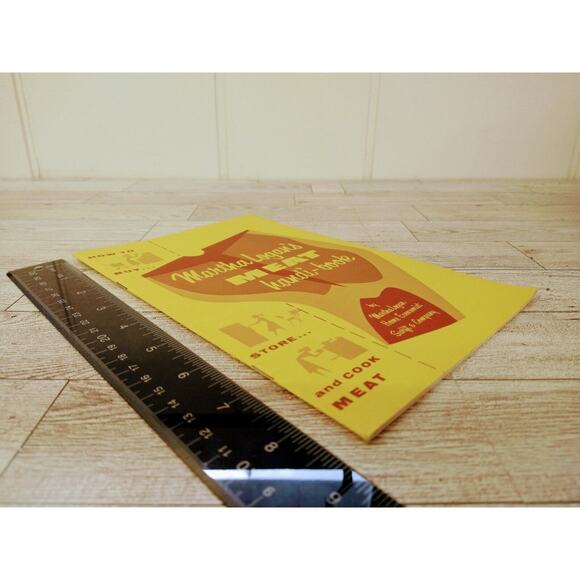 Vtg 1963 SWIFT & Co Martha Logan MEAT handi-book How to‎ Buy Store Cook Cookbook - Picture 4 of 9